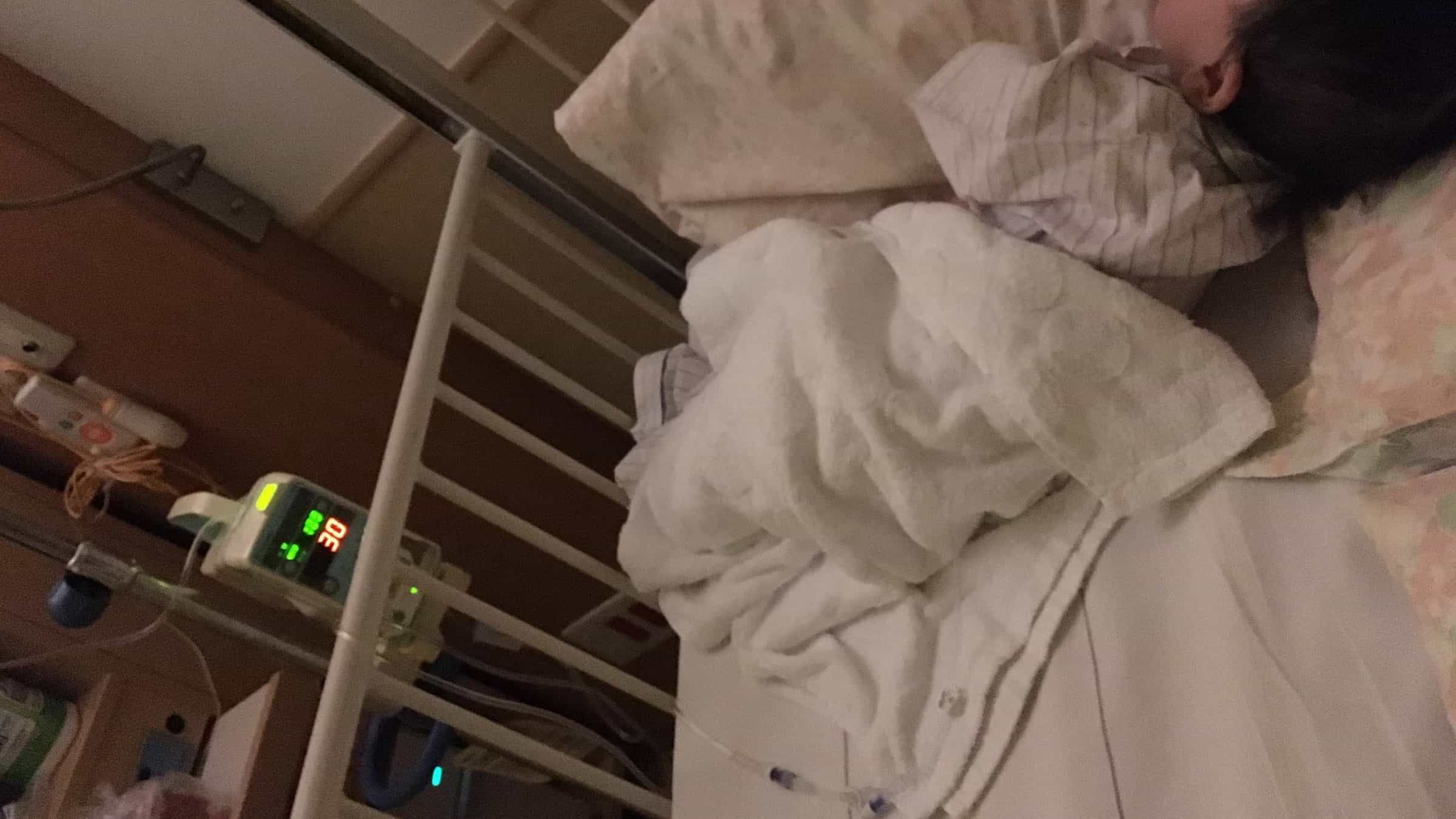 ノロウイルスにかかった子供の入院体験記