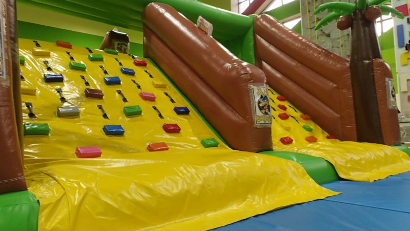 ふわふわスライダー階段