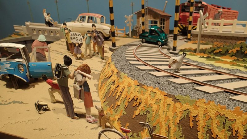 ペーパークラフトお化け屋敷