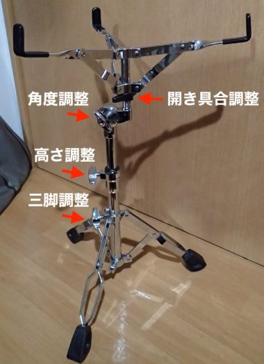 スネアスタンドの画像
