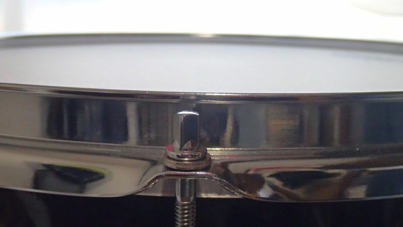 手締め後のテンションボルト