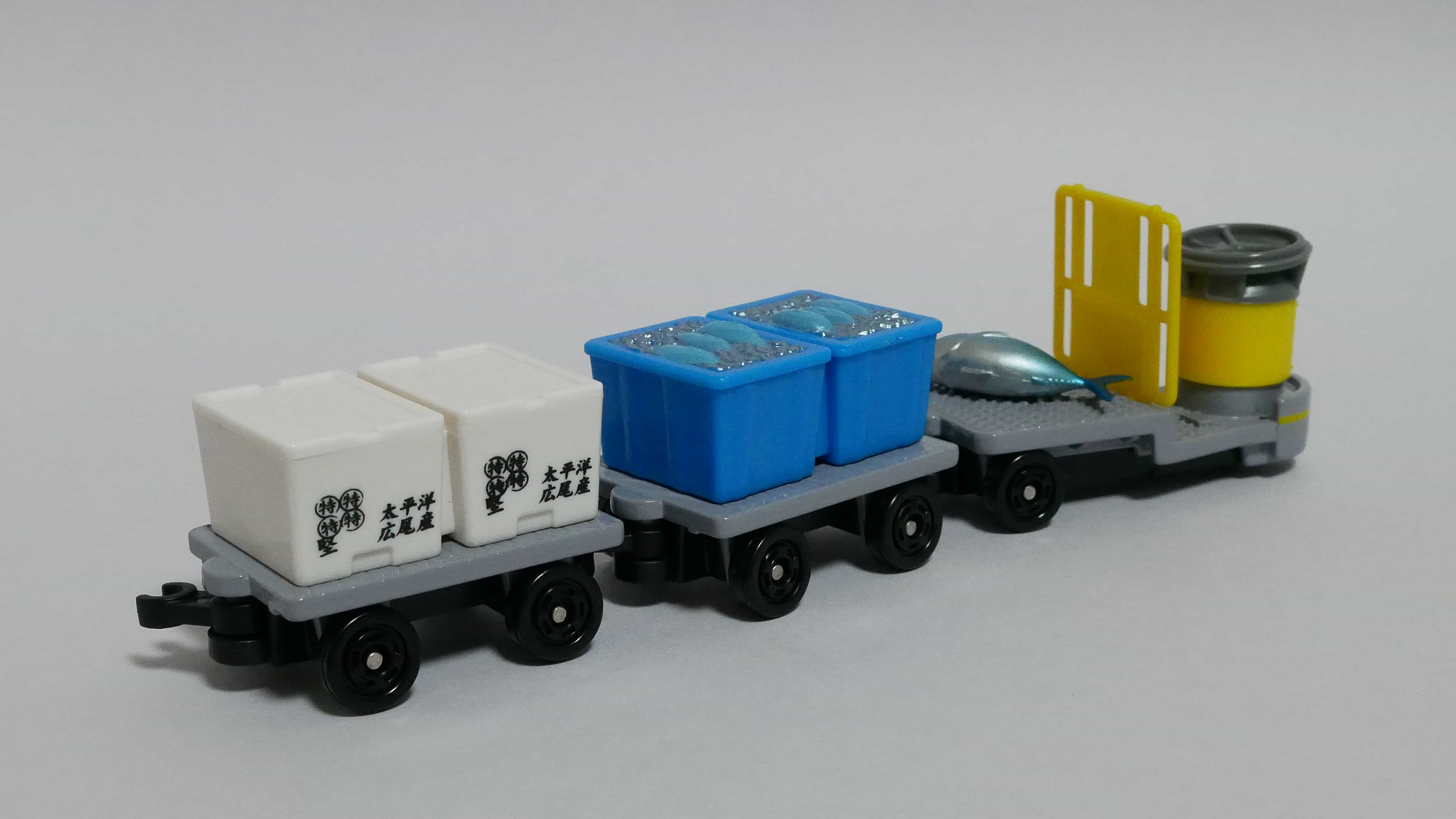 ロングタイプトミカNo.140-2ニチユ三菱フォークリフトエレトラック-後