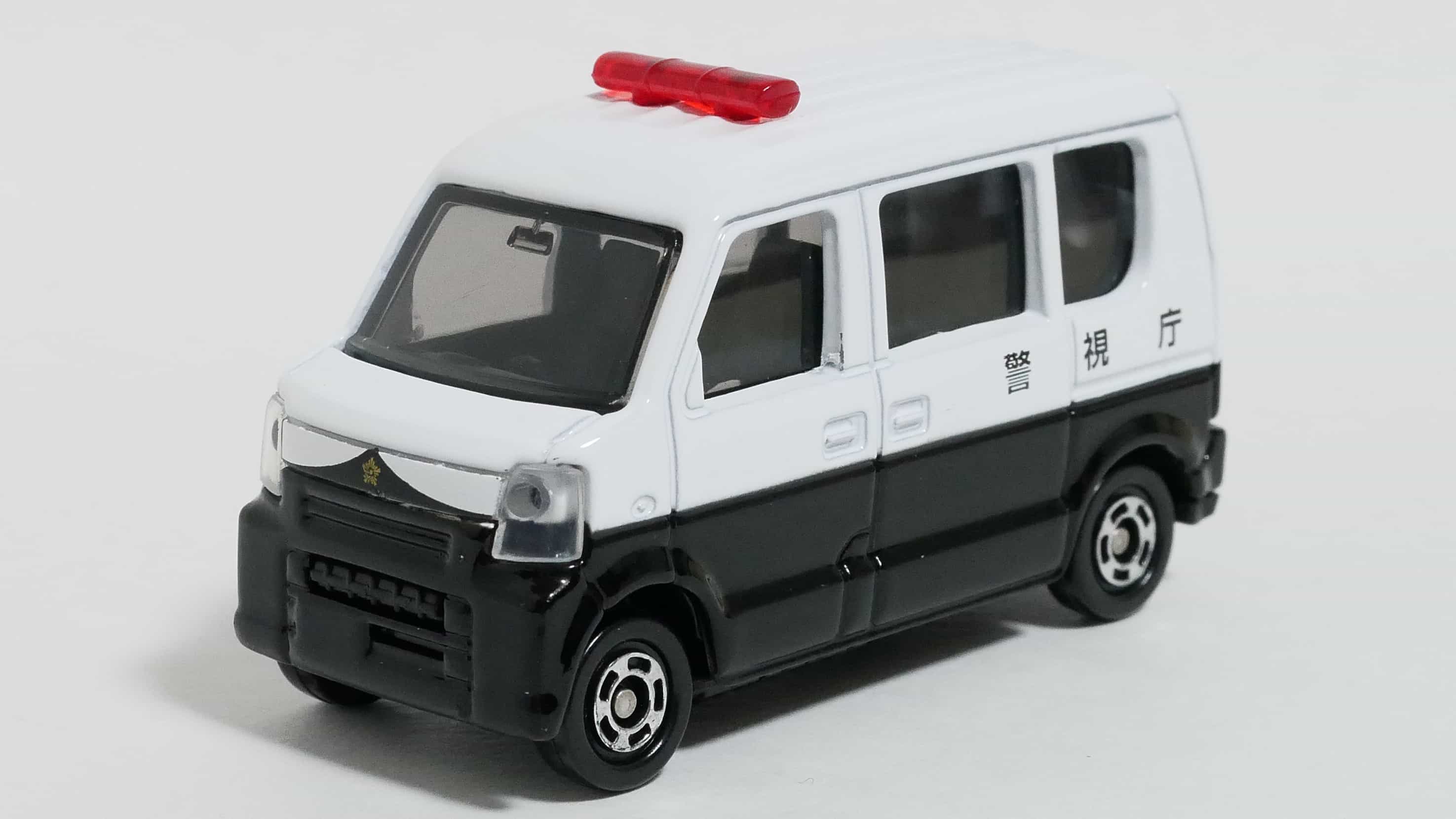 トミカNo.113-4スズキエブリイパトロールカー-前