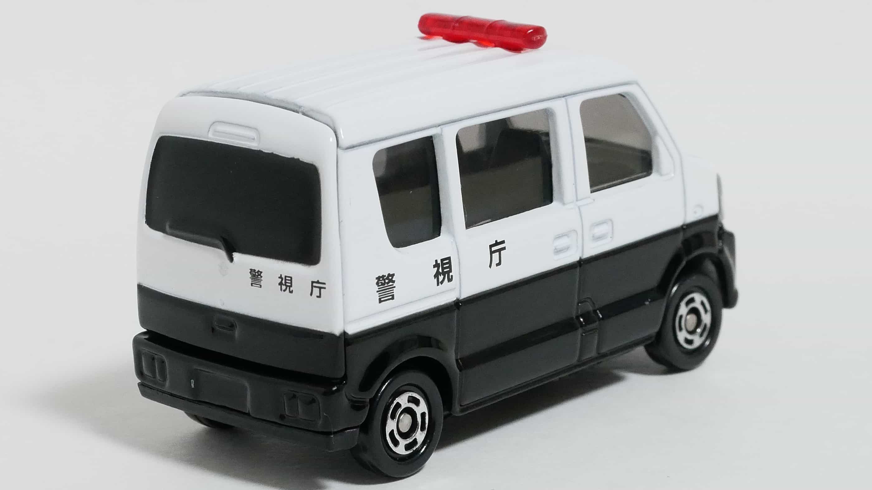 トミカNo.113-4スズキエブリイパトロールカー-後