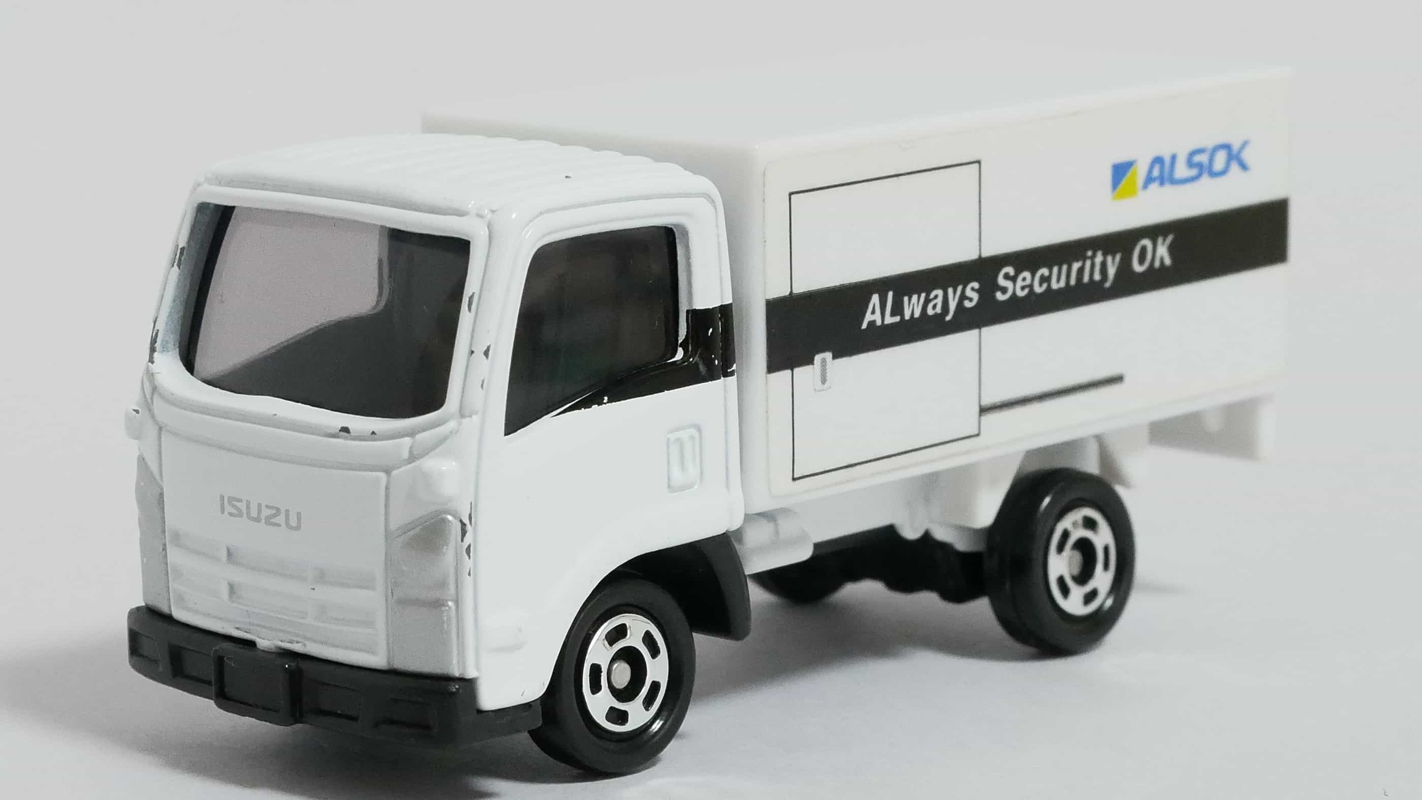 トミカNo.34-9ALSOK現金輸送車-前