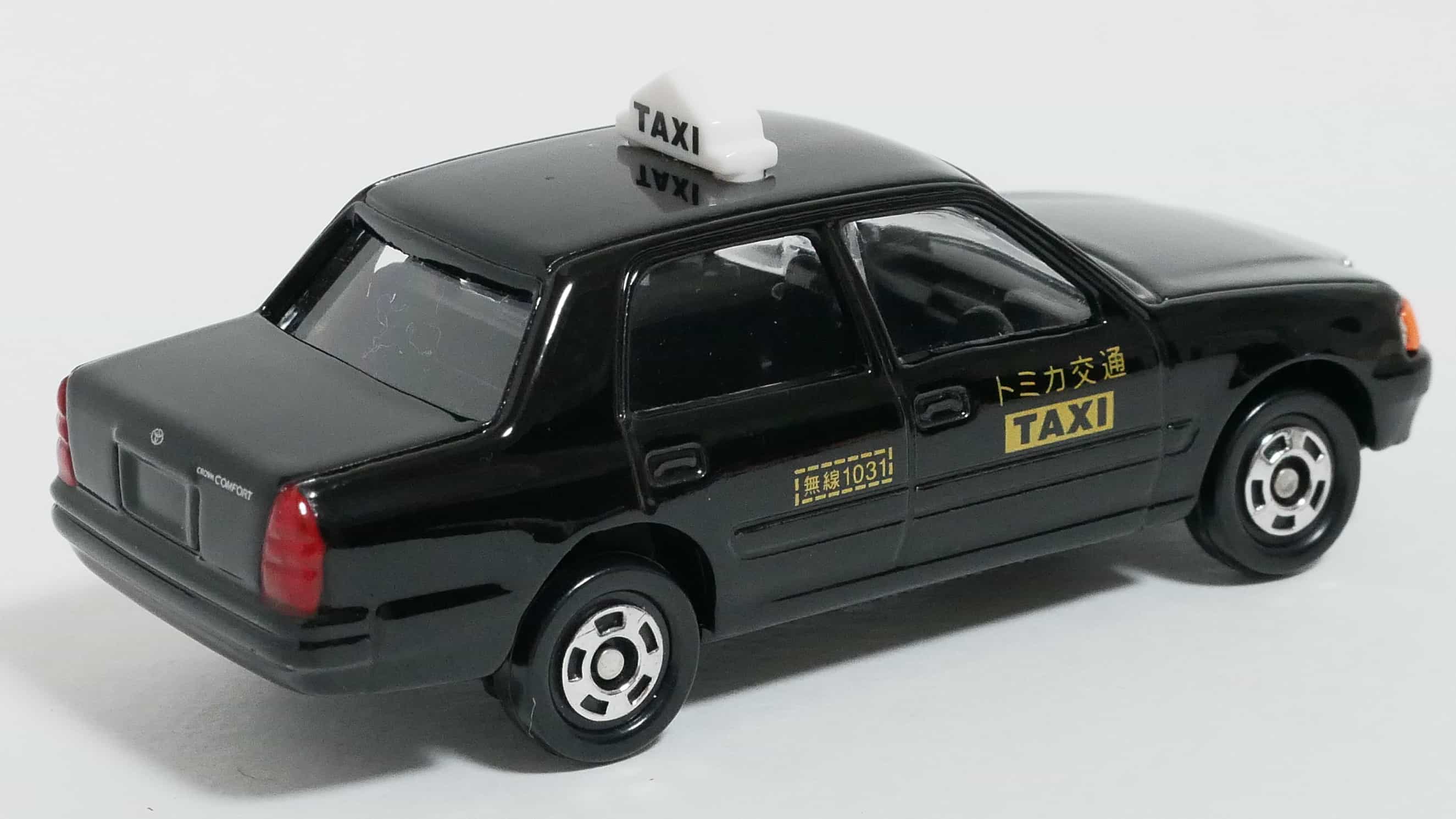 トミカNo.51-6トヨタクラウンコンフォートタクシー-後