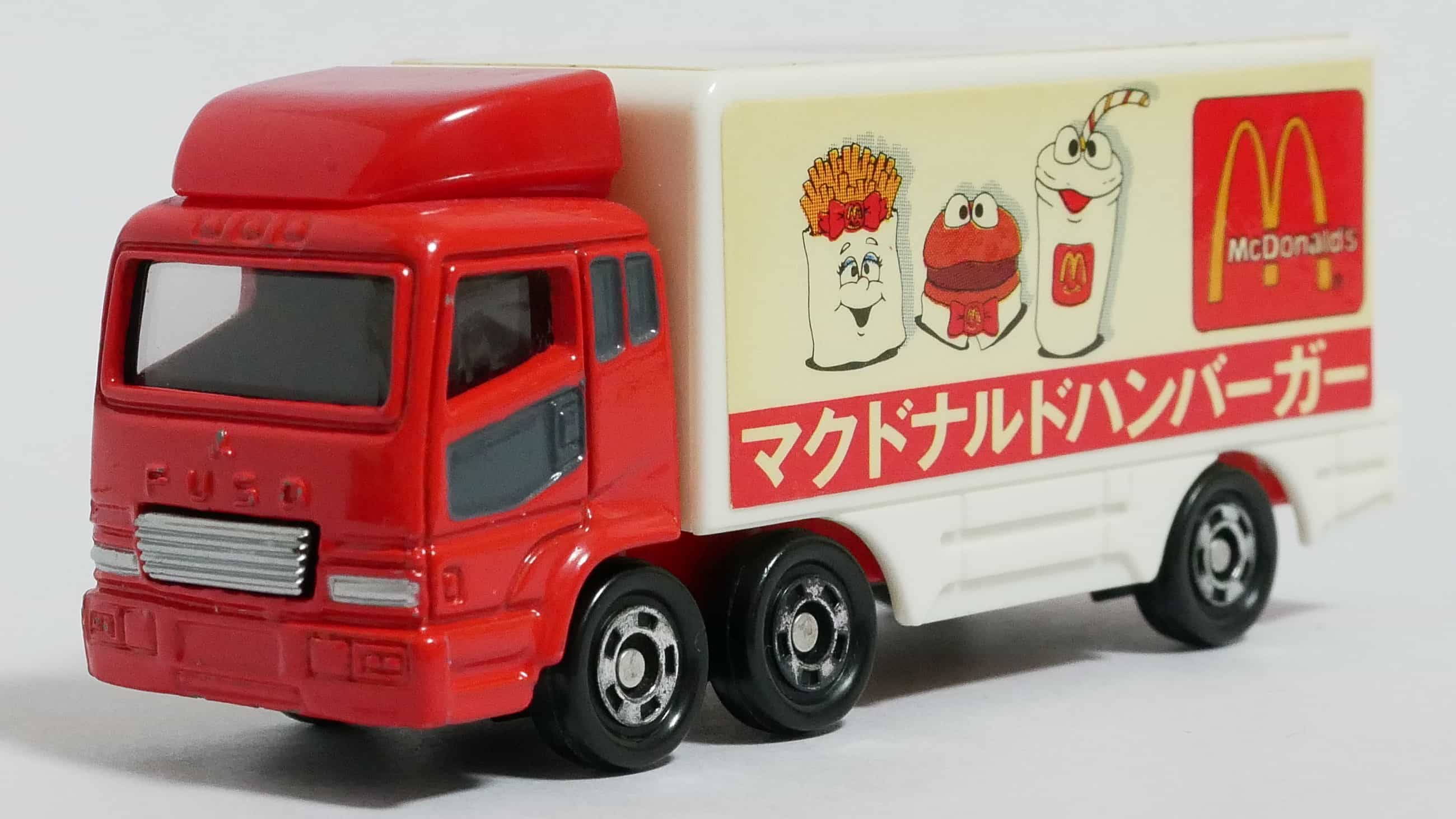 トミカNo.65-5マクドナルドパネルバン-前