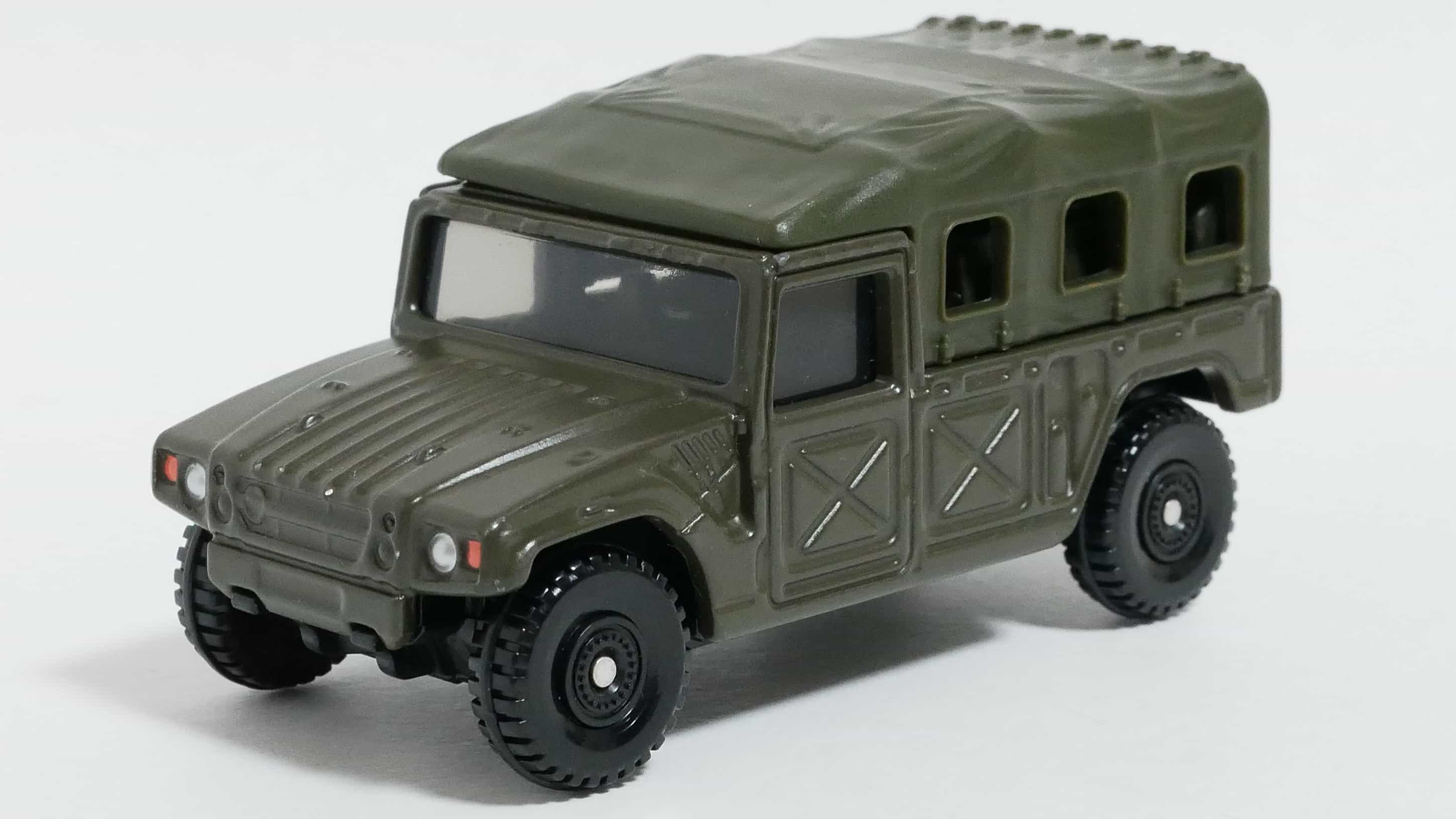 トミカNo.96-8自衛隊高機動車-前