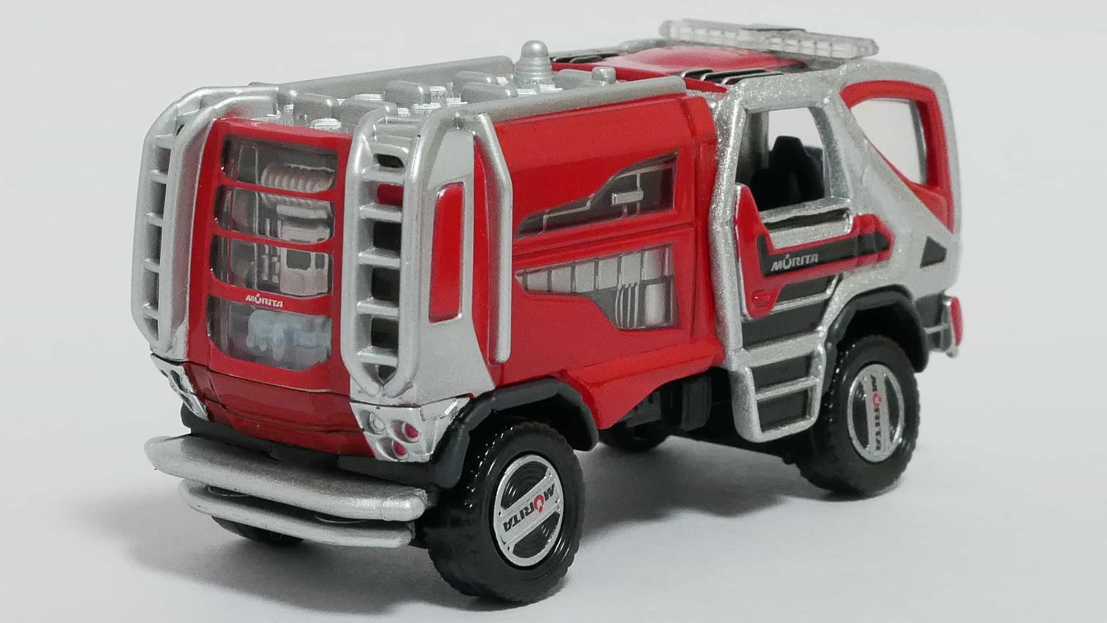 トミカプレミアム02-1モリタ林野火災用消防車-後