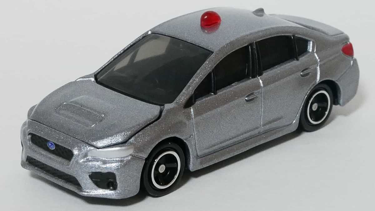 トミカ2-6スバルWRXS4覆面パトロールカー_前