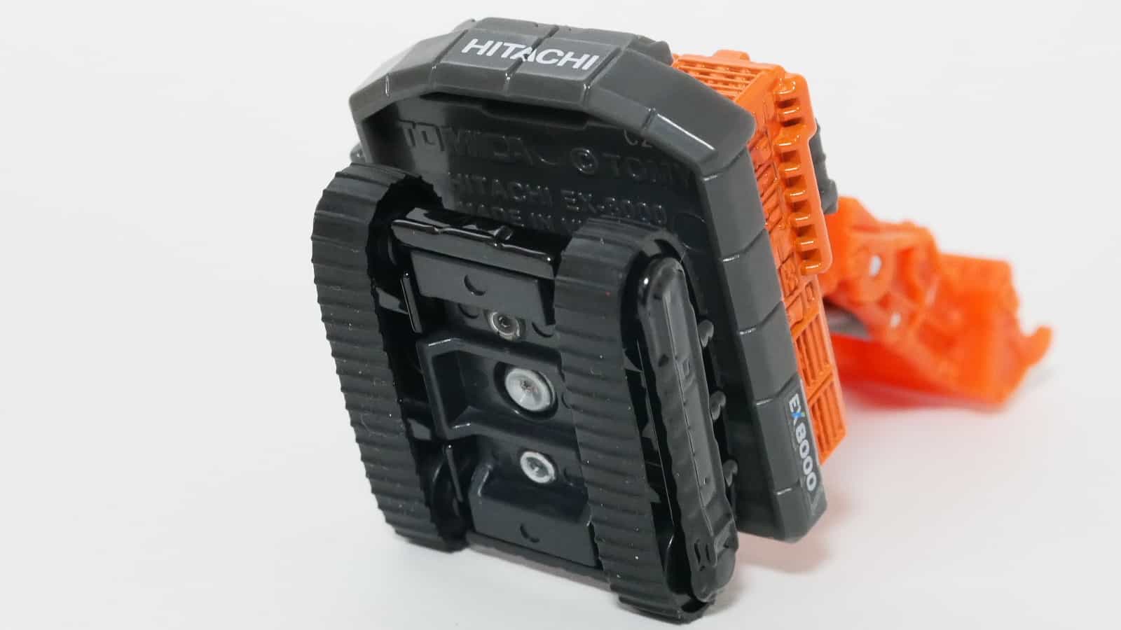 トミカ25-6日立建機ローディングショベルEX8000-7_裏
