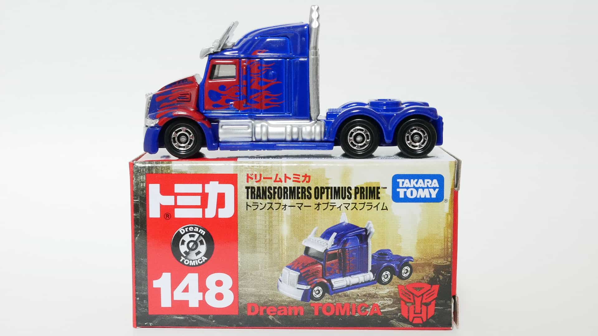 ドリームトミカ148-5トランスフォーマーオプティマスプライム_箱