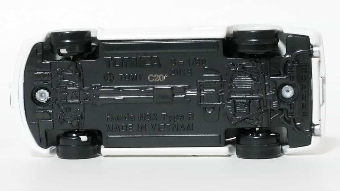 トミカプレミアム21-1ホンダNSX TypeR_底