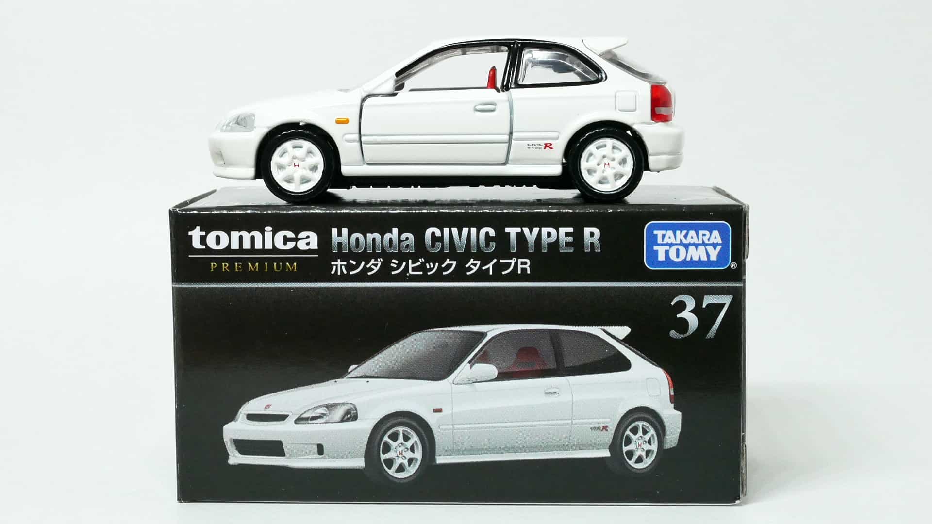 トミカプレミアム37-1 ホンダ シビック タイプR 箱