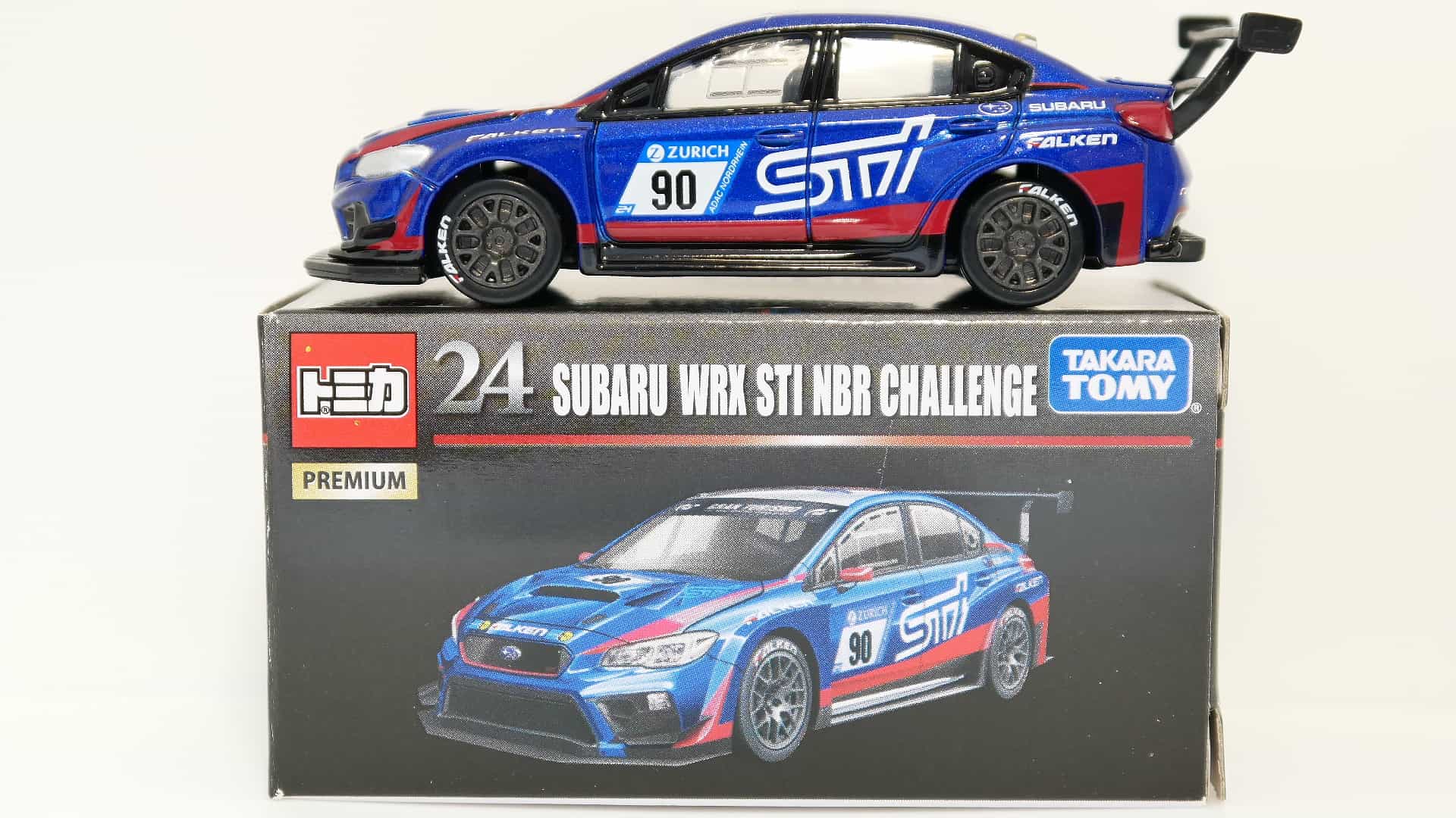トミカプレミアム24-1スバルWRXSTINBRチャレンジ_箱