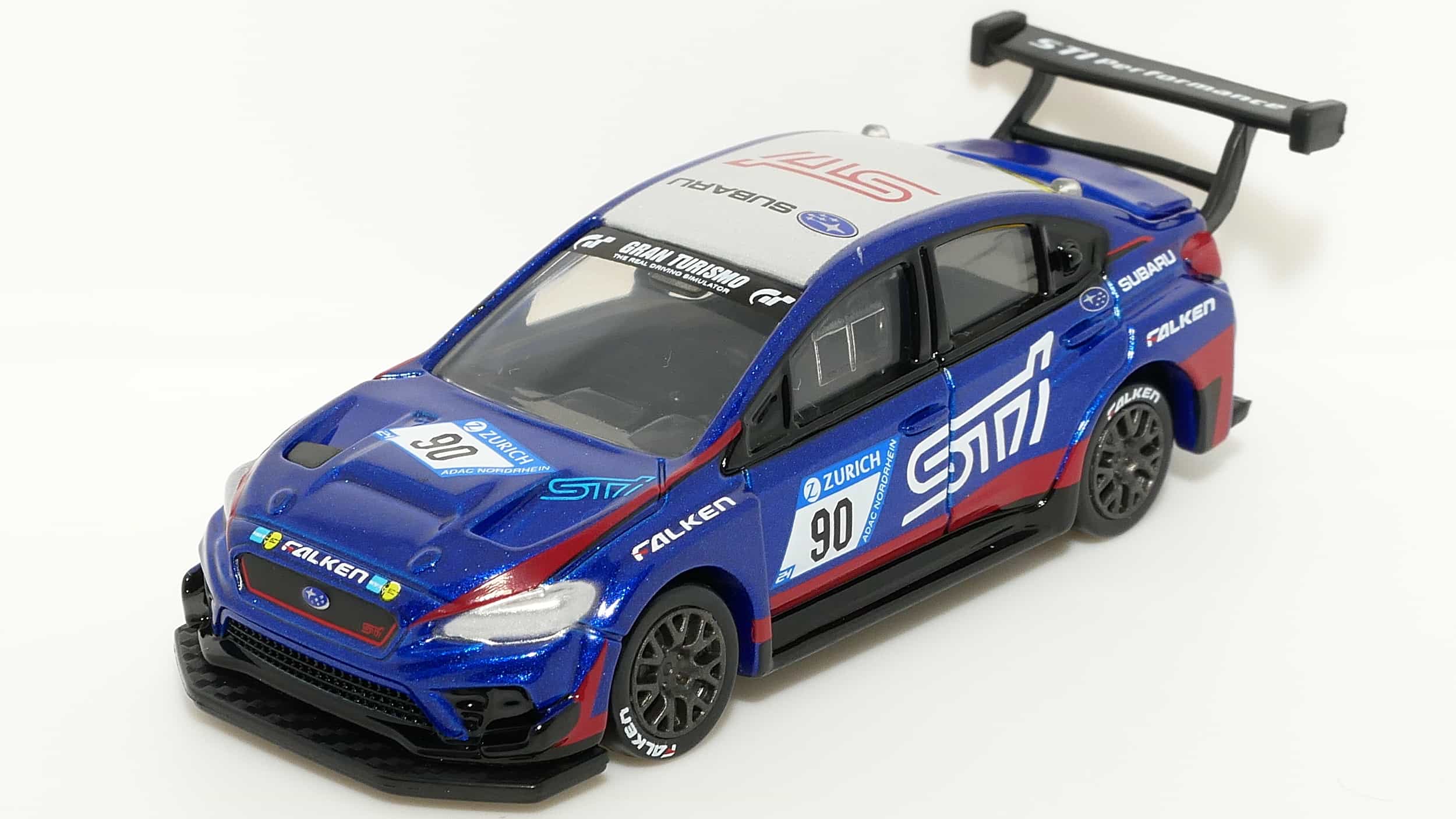 トミカプレミアム24-1スバルWRXSTINBRチャレンジ_フロント