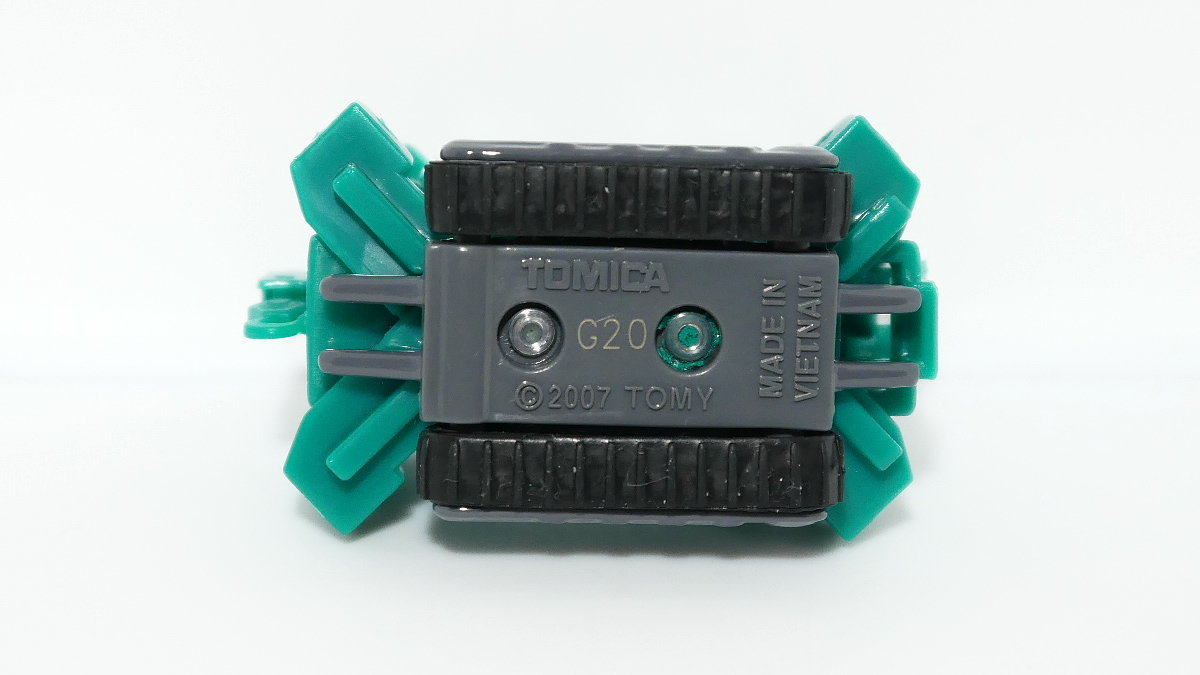 トミカ63-2前田製作所かにクレーン_シャーシ